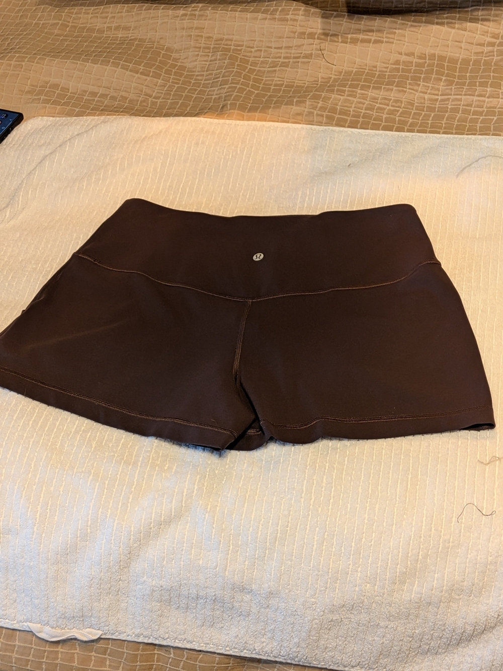 lululemon athletica Brown High-Rise Athletic Shorts - Picture 3 of 5